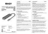 Lindy 4 Port USB 3.0 Hub Manuel utilisateur