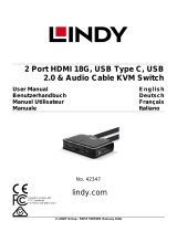 Lindy USB Type C to HDMI 4K60 Converter Manuel utilisateur