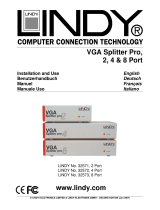 Lindy VGA Splitter Fiche technique
