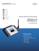 Linksys WPSM54G - Wireless-G PrintServer With Multifunction Printer Support Print Server Le manuel du propriétaire