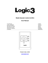 Logic3 Media Remote Control LG291 Manuel utilisateur