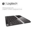 Logitech Keyboard Case Ultrathin Manuel utilisateur