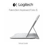 Logitech FabricSkin Keyboard Folio Guide d'installation