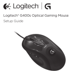 Logitech G400S Guide d'installation