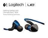 Logitech UE900 Manuel utilisateur