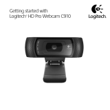 Logitech Webcam C910 Manuel utilisateur