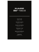 M-Audio AIR 192|8 Manuel utilisateur