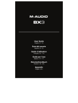 M-Audio BX3 Manuel utilisateur