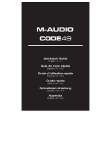 M-Audio Code 49 Mode d'emploi