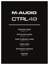 M-Audio CTRL49 Le manuel du propriétaire