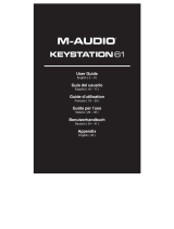 M-Audio Keystation 61 II Manuel utilisateur