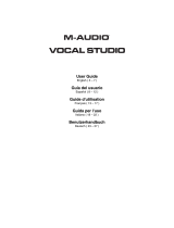 M-Audio M-Audio Vocal Studio Mode d'emploi