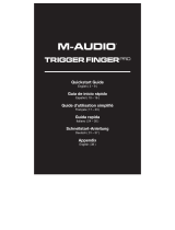 M-Audio Trigger Finger Pro Mode d'emploi