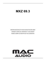 MAC Audio MXZ 69.3 Le manuel du propriétaire