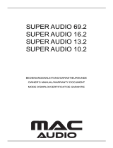 MAC Audio Super Audio 13.2 Le manuel du propriétaire