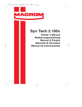 Macrom Stereo Amplifier 2.100x Manuel utilisateur
