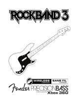 Mad Catz Fender ROCKBAND 3 Precisionbass Manuel utilisateur