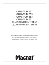 Magnat QUANTUM 555 Le manuel du propriétaire