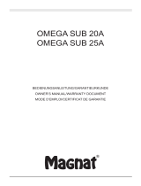 Magnat Omega 20A Le manuel du propriétaire