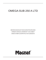 Magnat Omega Sub 250 A LTD Le manuel du propriétaire