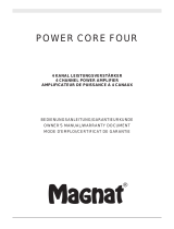 Magnat Audio Power Core Four:S Le manuel du propriétaire