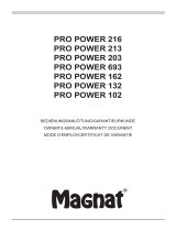 Magnat Pro Power 102 Le manuel du propriétaire
