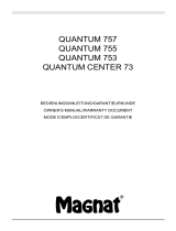 Magnat Quantum 755 Le manuel du propriétaire