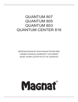 Magnat Quantum Center 816 Le manuel du propriétaire