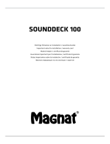 Magnat Sounddeck 100 Manuel utilisateur