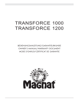 Magnat Transforce 1200 Le manuel du propriétaire