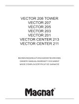 Magnat Vector Center 213 Le manuel du propriétaire
