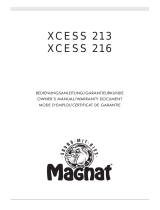 Magnat Audio Xcess 216 Manuel utilisateur