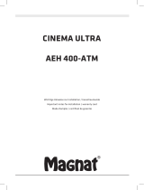Magnat Cinema Ultra AEH 400-ATM Le manuel du propriétaire