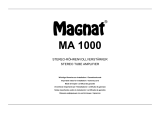 Magnat MA 1000 Le manuel du propriétaire