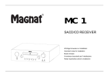 Magnat Audio MC 1 Manuel utilisateur