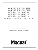 Magnat Audio Monitor Supreme 2002 Le manuel du propriétaire
