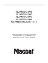 Magnat Audio 907 Manuel utilisateur