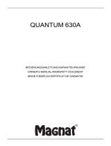 Magnat Audio Quantum 630A Manuel utilisateur