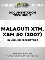 Malaguti MALAGUTI XTM 2007 Le manuel du propriétaire