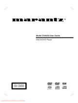 Marantz DV8300 Mode d'emploi