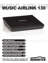 Marmitek Music Airlink 130 Manuel utilisateur