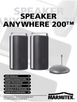 Marmitek Speaker Anywhere 200 Manuel utilisateur