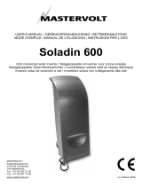 Mastervolt Soladin 600 Manuel utilisateur