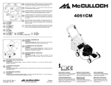 McCulloch 4051CM Manuel utilisateur
