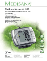 Medisana Bloodpressure monitor HGC Le manuel du propriétaire