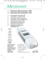Medisana Digital infrared thermometer FTD Le manuel du propriétaire