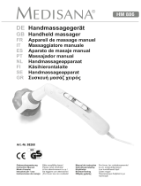 Medisana HM 886 Massagegerät Le manuel du propriétaire