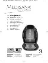 Medisana Massage seat cover MCC Le manuel du propriétaire