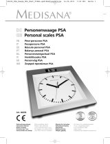 Medisana Personal Scales PSA Le manuel du propriétaire