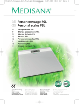 Medisana Personal scales PSL Le manuel du propriétaire